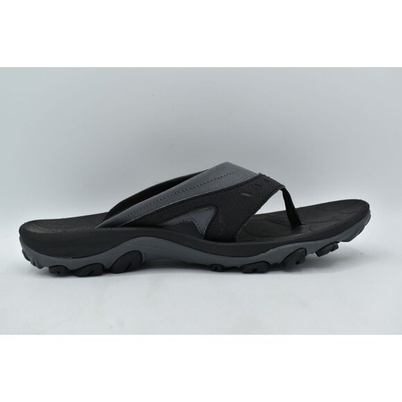 Merrell Mens Size 9 Huntington Sport Black Flip Flop Thong Sandals main image 9